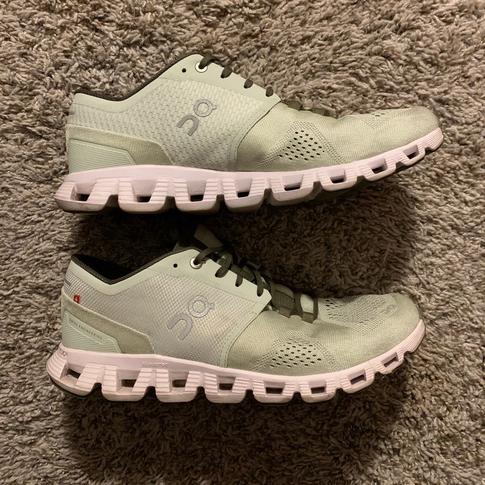 On Running Mint Green Shoe